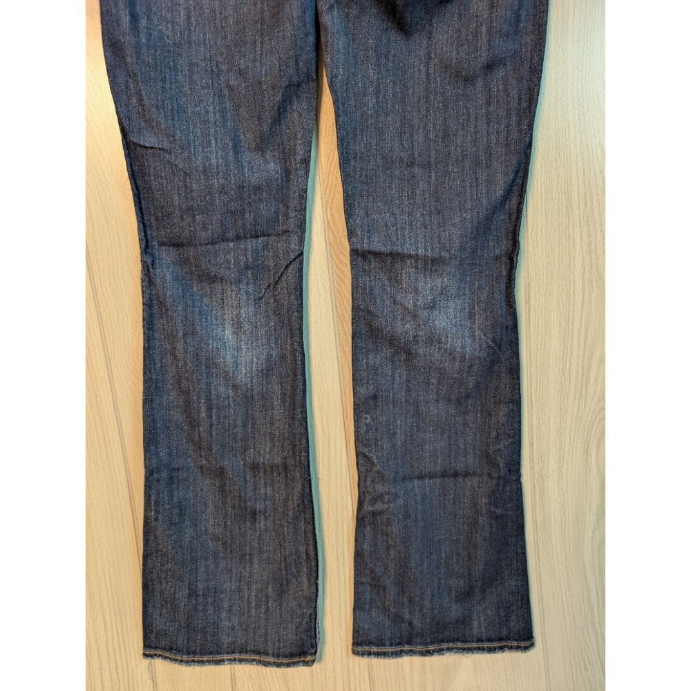 Silver Jeans Frances 18" Bootcut Flare Size Womens 33x33 Low Rise Dark Wash - Picture 6 of 11